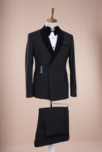 이미지를 갤러리 뷰어에 로드 , Noah Black Tuxedo Premium Collection (Wedding Edition)
