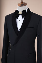 Load image into Gallery viewer, Noah Black Tuxedo Premium Collection (Wedding Edition)
