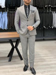 Heritage Slim Fit Grey Suits