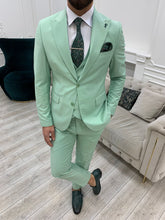 Laden Sie das Bild in den Galerie-Viewer, Dale Slim Fit Water Green Suit
