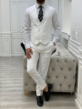 Load image into Gallery viewer, Dale Slim Fit White Suit
