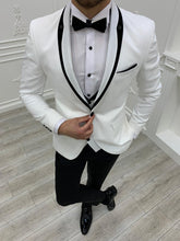 Load image into Gallery viewer, Moore Slim Fit White Tuxedo
