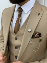 Charger l&#39;image dans la galerie, Barnes Slim Fit Cream Suit
