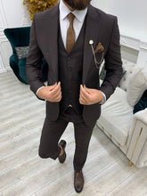 Load image into Gallery viewer, Barnes Slim Fit Black Suit
