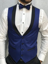 Load image into Gallery viewer, Noah Sax Vested Tuxedo (Wedding Edition)
