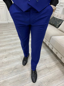 Dale Slim Fit Sax Blue Suit