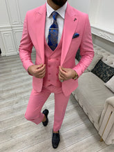 이미지를 갤러리 뷰어에 로드 , Dale Slim Fit Pink Suit
