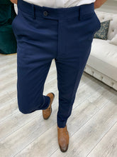 Load image into Gallery viewer, Chase Slim Fit Navy Suit
