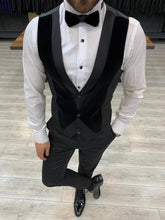 Load image into Gallery viewer, Nate Velvet Peak Collared Tuxedo
