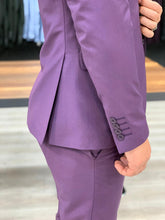 Load image into Gallery viewer, Heritage Slim Fit Purple Suits
