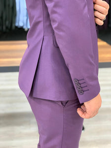 Heritage Slim Fit Purple Suits
