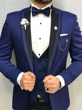 Laden Sie das Bild in den Galerie-Viewer, Noah Sax Vested Tuxedo (Wedding Edition)
