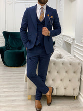 Load image into Gallery viewer, Chase Slim Fit Navy Suit
