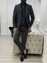 Load image into Gallery viewer, Monroe Anthracite Slim Fit Suit
