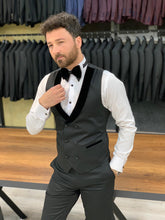 Load image into Gallery viewer, Nate Half Velvet Collared Tuxedo
