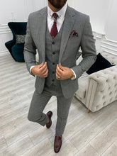 Laden Sie das Bild in den Galerie-Viewer, Dale Slim Fit Light Grey Suit
