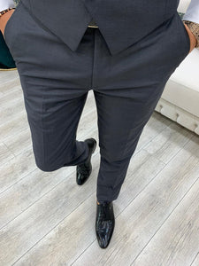 Moore Slim Fit Grey Suit
