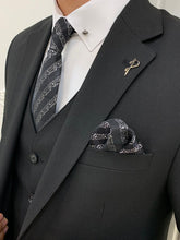Charger l&#39;image dans la galerie, Dale Slim Fit All Black Suit
