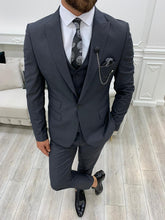 Load image into Gallery viewer, Moore Slim Fit Grey Suit
