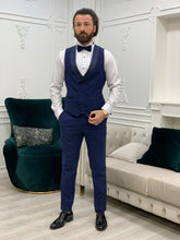 Load image into Gallery viewer, Connor Slim Fit Detachable Dovetail Groom Tuxedo
