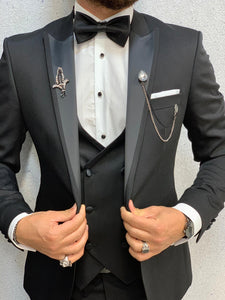 Piomo Black Special Edition Suit (Wedding Collection)