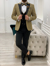 Load image into Gallery viewer, Dale Slim Fit Yellow Tuxedo (Grooms Collection)
