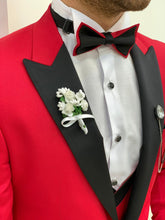 Load image into Gallery viewer, Brooks Slim Fit Groom Collection (Red Tuxedo)
