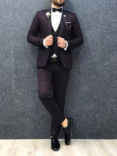 Load image into Gallery viewer, Noah Damson Vested Tuxedo  (Wedding Edition)
