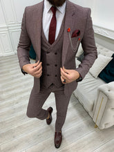 Charger l&#39;image dans la galerie, Trent Slim Fit Burgundy Suit
