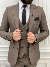 Load image into Gallery viewer, Trent Slim Fit Dark Green Suit
