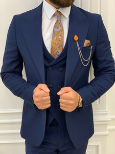 Chase Slim Fit Navy Suit