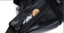 画像をギャラリービューアに読み込む, Genuine Leather Unisex Fanny Pack / Waist Bag
