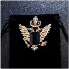 Charger l&#39;image dans la galerie, Lovely Crystal Crown Chain Brooch
