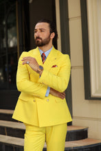 Charger l&#39;image dans la galerie, Madison Slim Fit Yellow Suit
