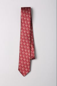 Tiny Floral Silk Tie