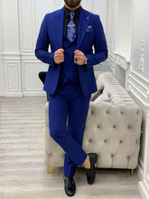 Load image into Gallery viewer, Dale Slim Fit Sax Blue Suit
