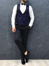 Charger l&#39;image dans la galerie, Noah Blue Vested Tuxedo  (Wedding Edition)
