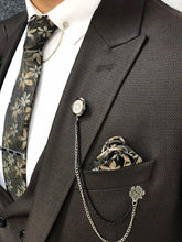 Laden Sie das Bild in den Galerie-Viewer, Verno Coffee Slim Fit Suit
