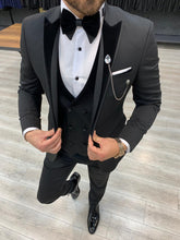 Load image into Gallery viewer, Nate Half Velvet Collared Tuxedo
