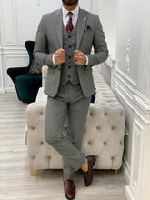 Load image into Gallery viewer, Dale Slim Fit Light Grey Suit
