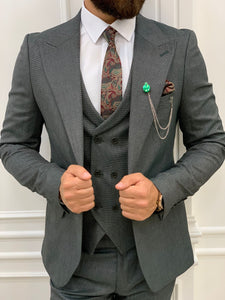 Chase Slim Fit Green Suit