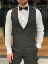 Load image into Gallery viewer, Nate Silvery Shawl Collared Tuxedo
