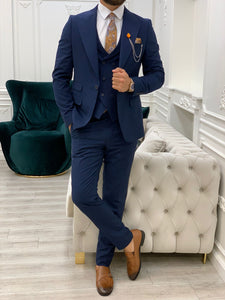 Chase Slim Fit Navy Suit