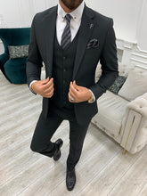 Load image into Gallery viewer, Dale Slim Fit All Black Suit
