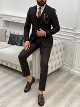Load image into Gallery viewer, Barnes Slim Fit Black Suit

