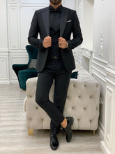 Load image into Gallery viewer, Dale Slim Fit Black Tuxedo
