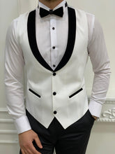 Load image into Gallery viewer, Brooks Slim Fit Groom Collection (White Tuxedo)
