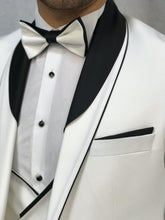 Load image into Gallery viewer, Verno White Slim Fit Tuxedo
