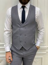 Laden Sie das Bild in den Galerie-Viewer, Trent Slim Fit Grey Suit
