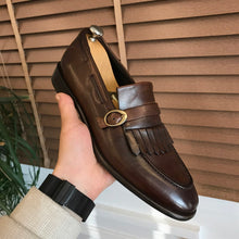 이미지를 갤러리 뷰어에 로드 , Lance Special Edition Pleasted Leather Loafer ( In 2 Colors )
